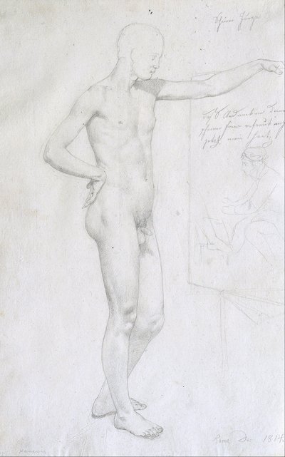 Handsome Boy by Johann Evangelist Scheffer von Leonhartshof